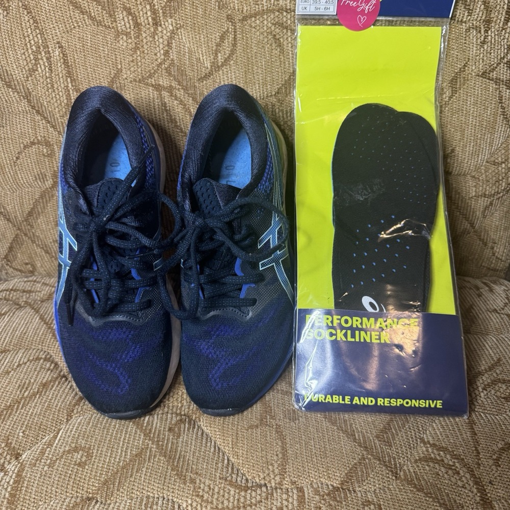 Asics Gel Nimbus 23 Women's 8‎ Running Shoes Blue Purple with free inserts!